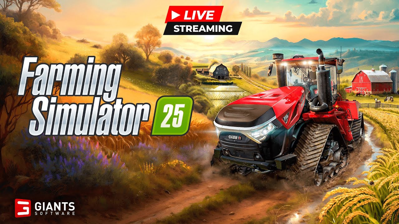 Farming Simulator 25 - Colheita de Soja