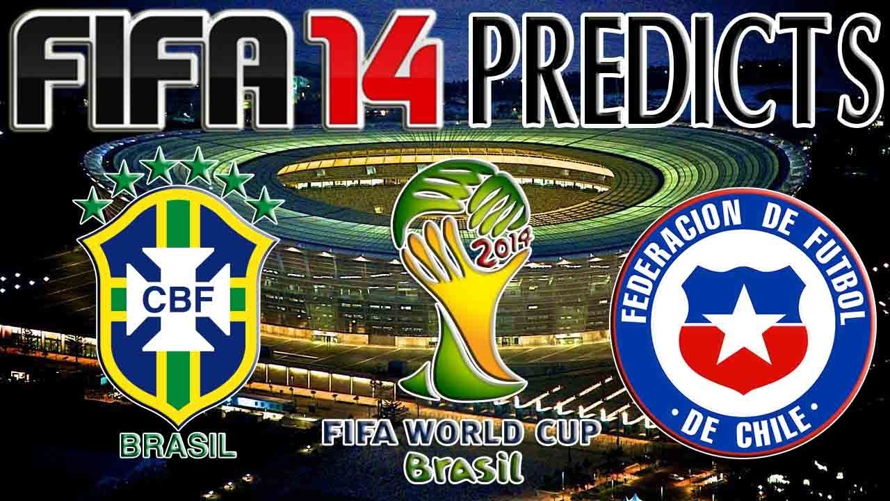 2014 FIFA World Cup Brazil | Brazil vs Chile | FIFA 14 PREDICTS (PS4)