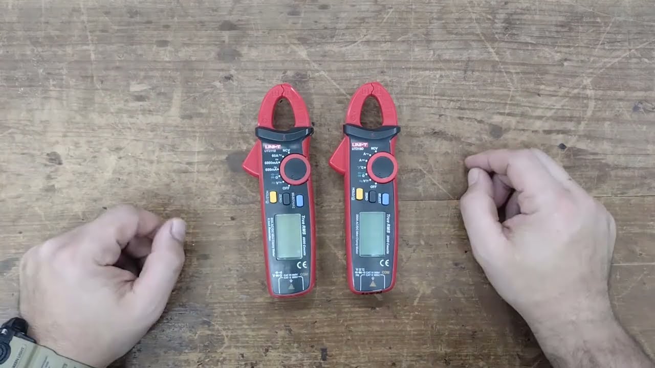 Pinzas amperométricas - UT210D y UT211B