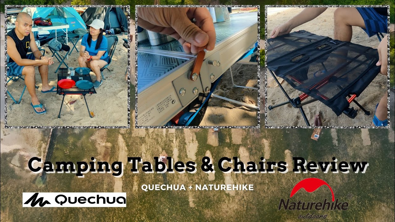 Camping Tables & Chairs Review | Quechua + NatureHike | 4K