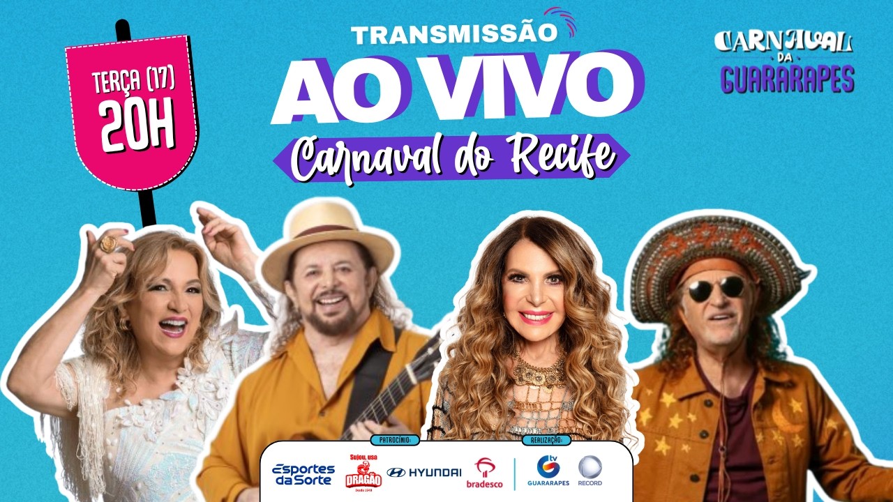 SHOW DO MARCO ZERO AO VIVO | CARNAVAL DO RECIFE | CARNAVAL DA GUARARAPES 2026
