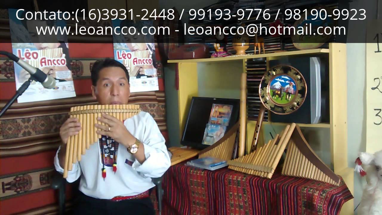 COMO TOCAR FLAUTA PAN - COM LEO ANCCO