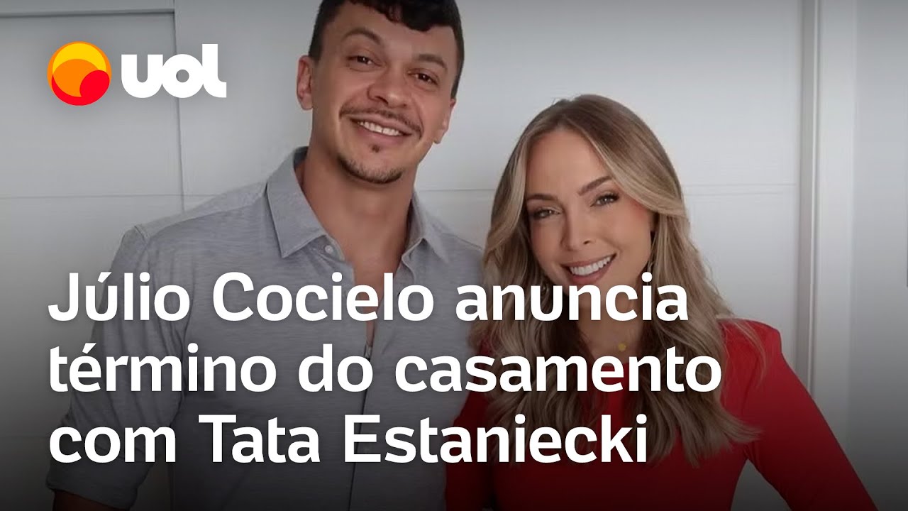 Cocielo anuncia t&eacute;rmino do casamento com Tata Estaniecki: 'As coisas acontecem do nada'