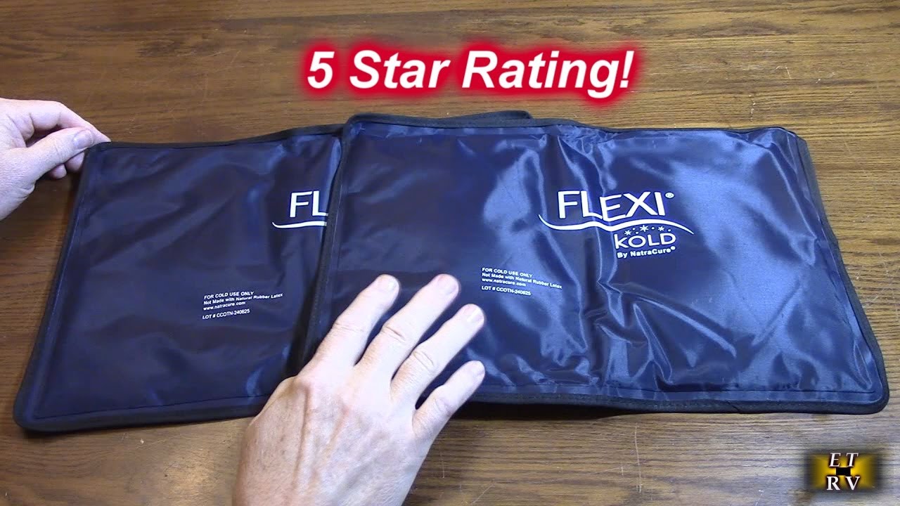 These Stay Colder For Longer! FlexiKold Gel Ice Packs -Really Works!