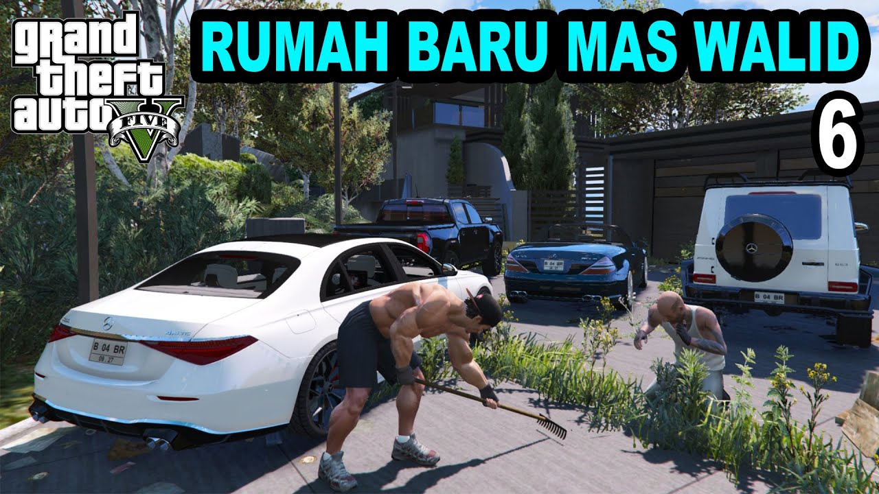 GTA 5 - AKHIRNYA WALID BISA PUNYA RUMAH MEWAH - ANTON MANTAN PREMAN - Episode 6