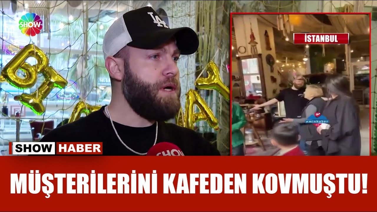 M&uuml;şterilerin kovulduğu kafeye m&uuml;h&uuml;r!