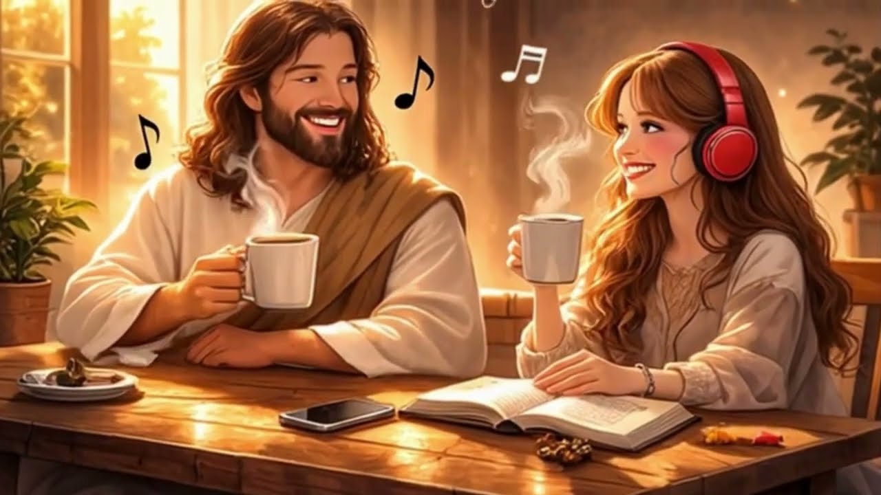 Christian Cafe Jazz for Work & Study | ☕ Morning Coffee with Jesus