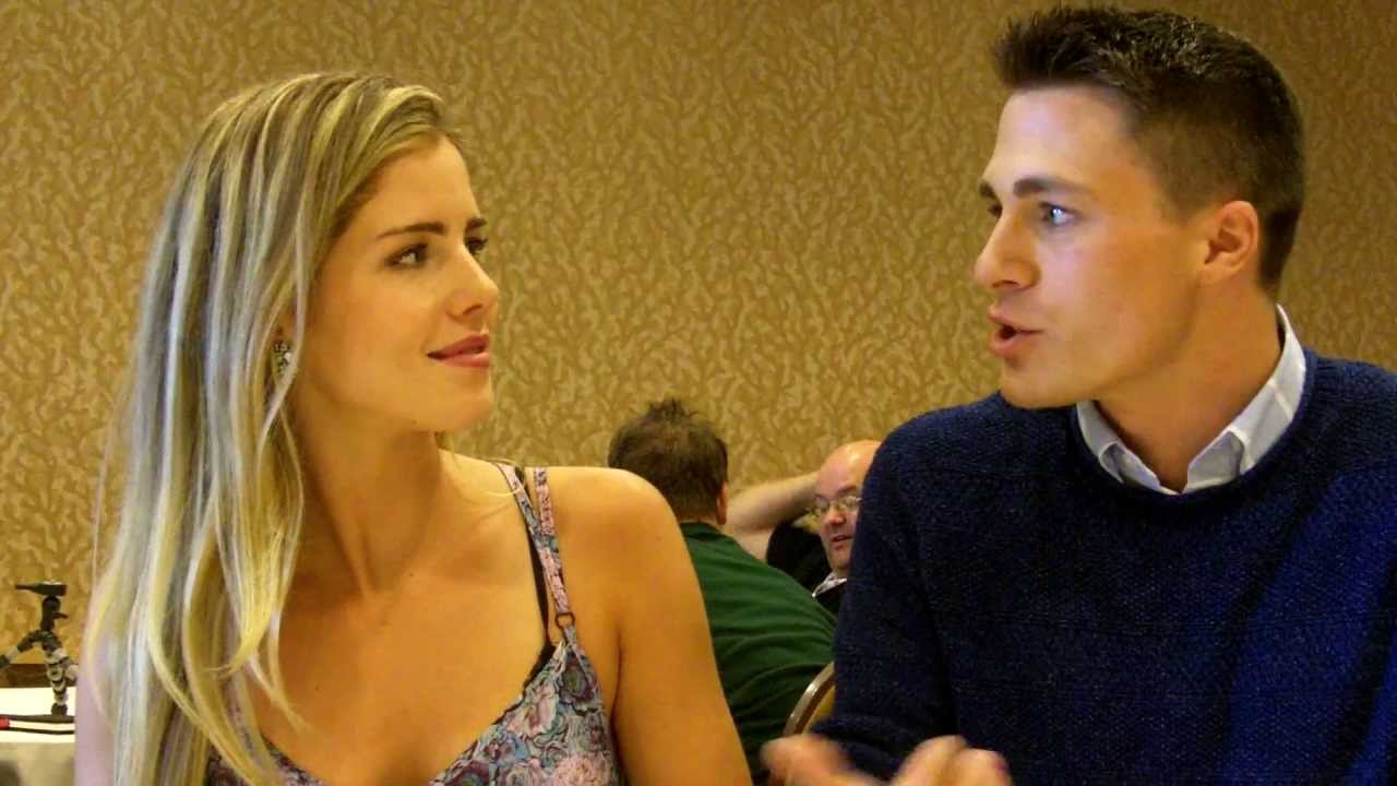 SDCC 2013 Arrow - Emily Bett Rickards, Colton Haynes