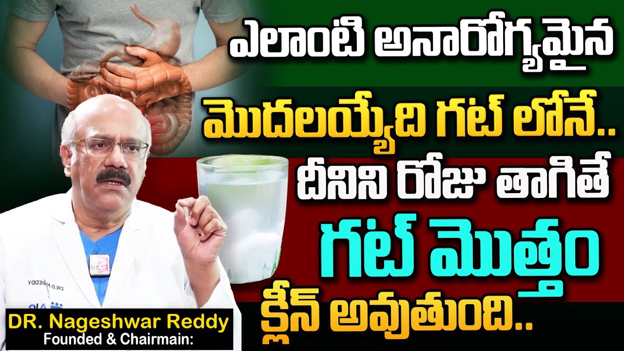 Dr Nageshwar Reddy About Gut Health Diet || దీనిని రోజు తాగితే గట్ మొత్తం క్లీన్ అవుతుంది..