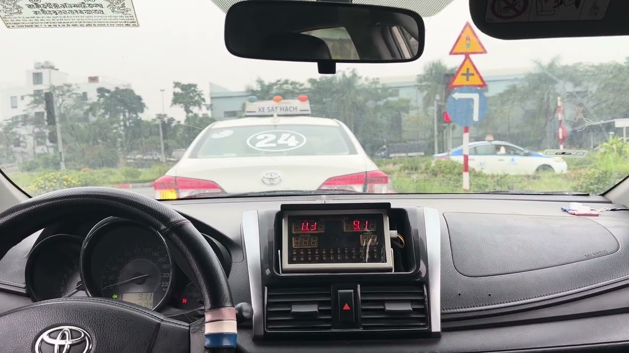 Hướng dẫn 11 bài thi sa hình xe chíp mới hạng B2, tại sân việt Thanh Hưng Yên ( xe mới )