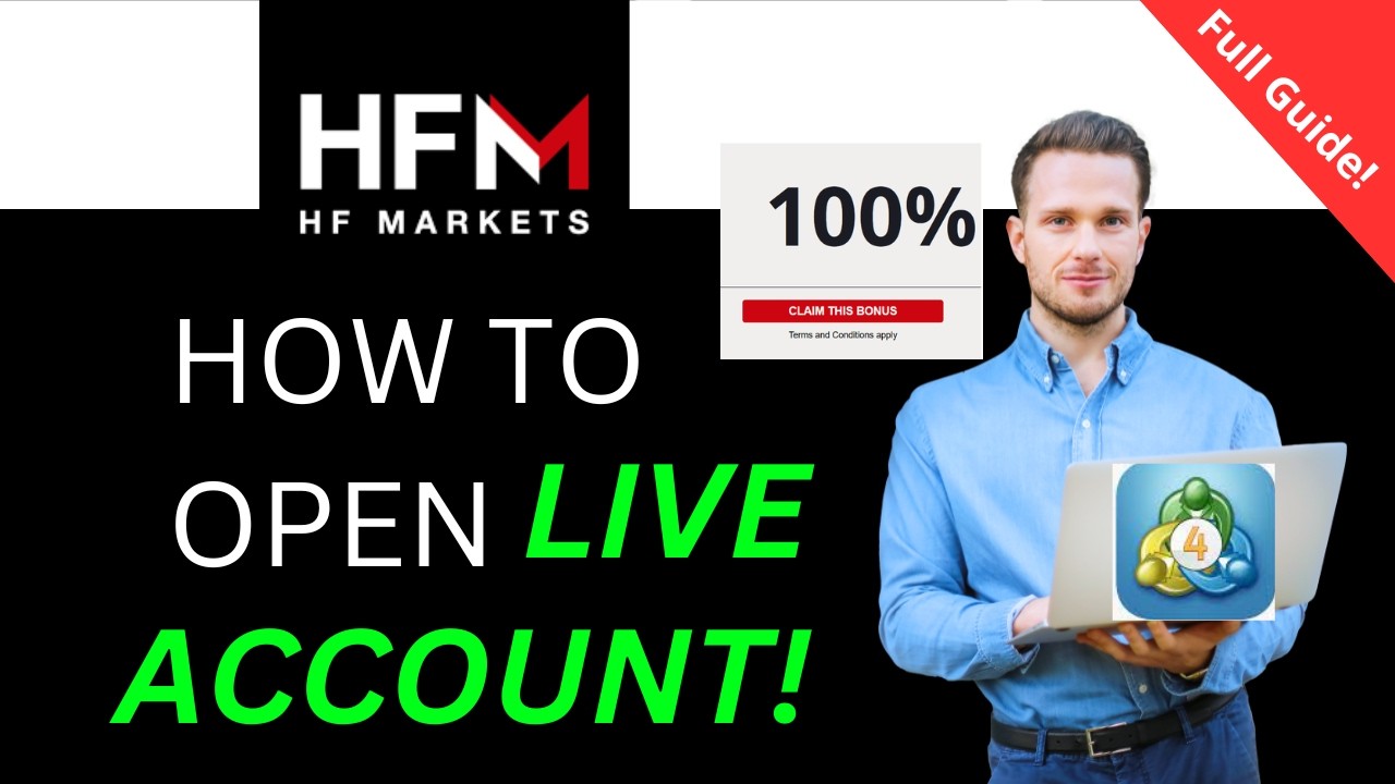 HF Markets Registration 2025 ✅How to Open a LIVE Account on HF Markets | $5 Deposit | Forex