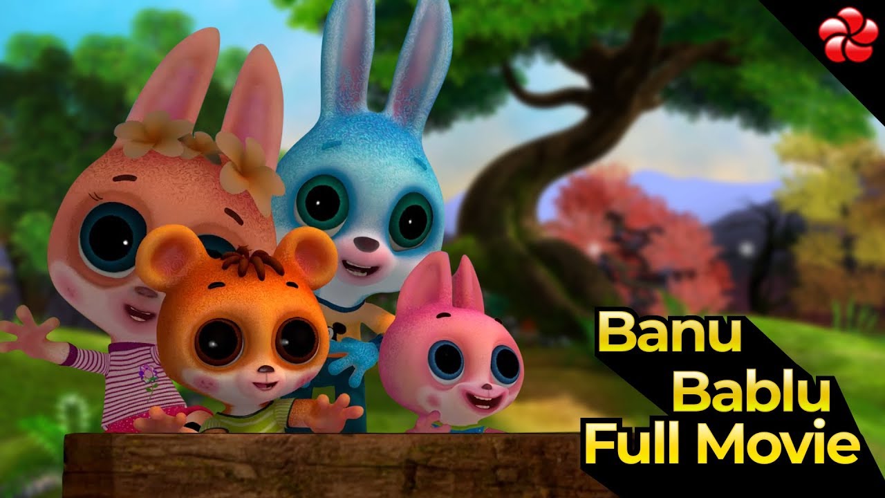 Banu+Bablu ♥ Full Malayalam Cartoon Movie after Kathu & Pupi