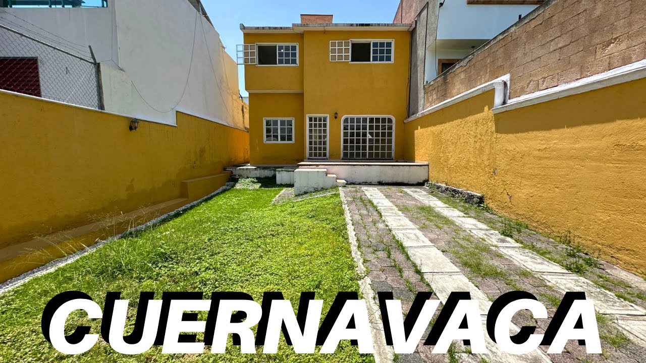 ‼️Casa sola con jardin privado en Venta,  Cuernavaca  Morelos🏡