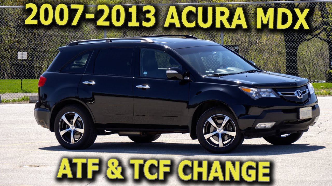 2007-2013 Acura MDX ATF and TRANSFER CASE FLUID CHANGE