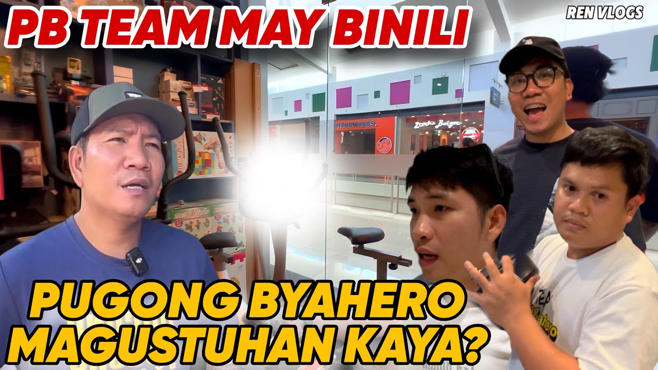 PB TEAM MAY BINILI | PUGONG BYHAERO MAGUSTUHAN KAYA?  ANO KAYA ITO @PugongByahero 