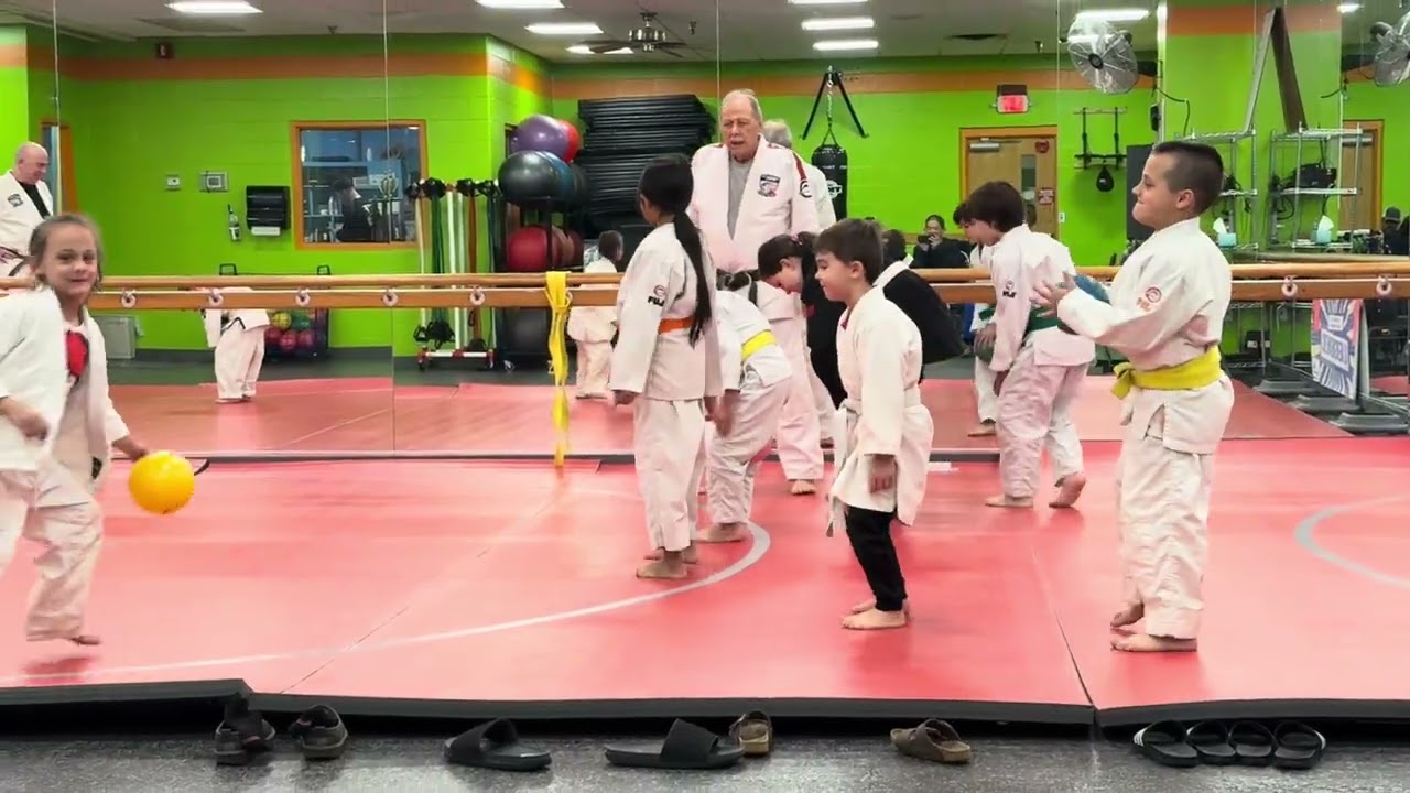 Judo kids warmups drill 