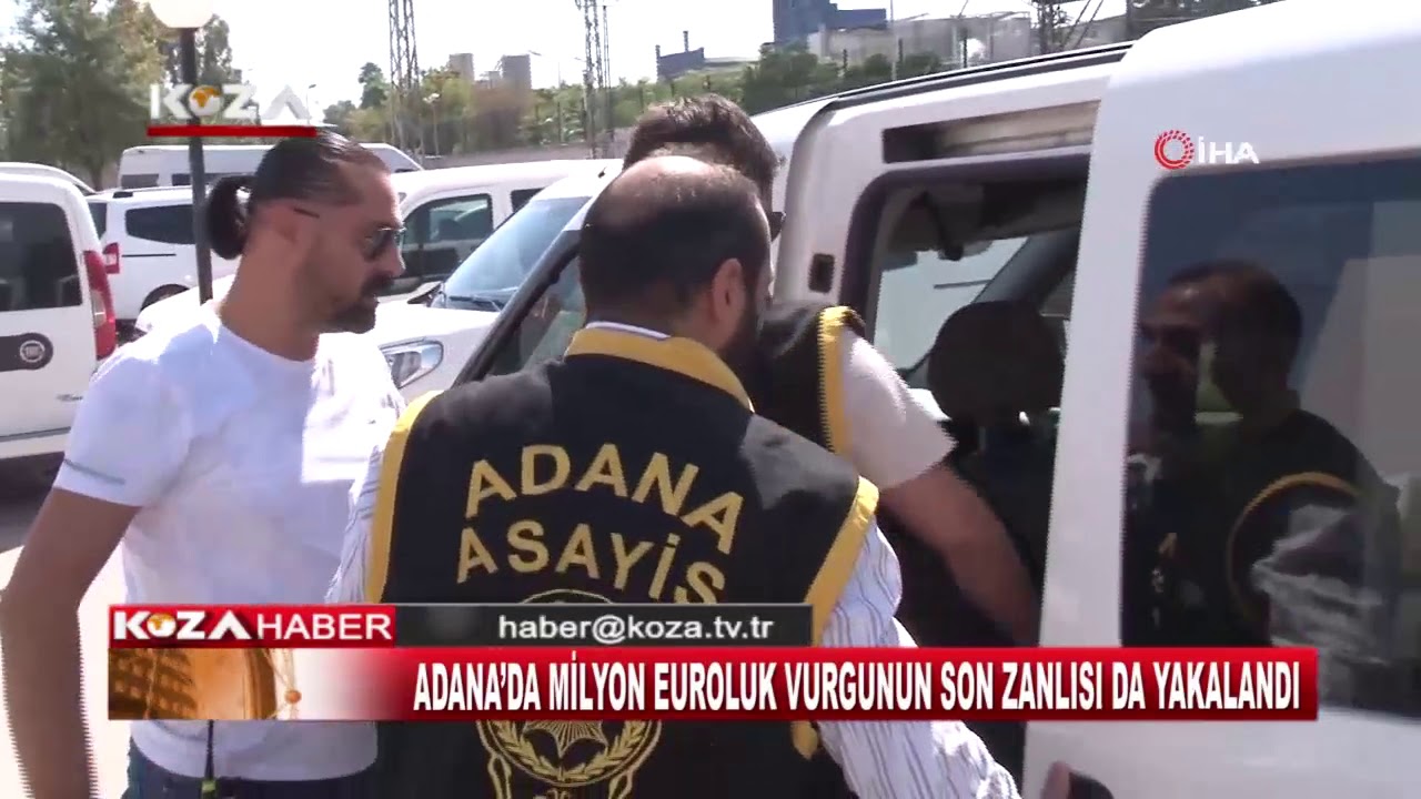 ADANA’DA MİLYON EUROLUK VURGUNUN SON ZANLISI DA YAKALANDI