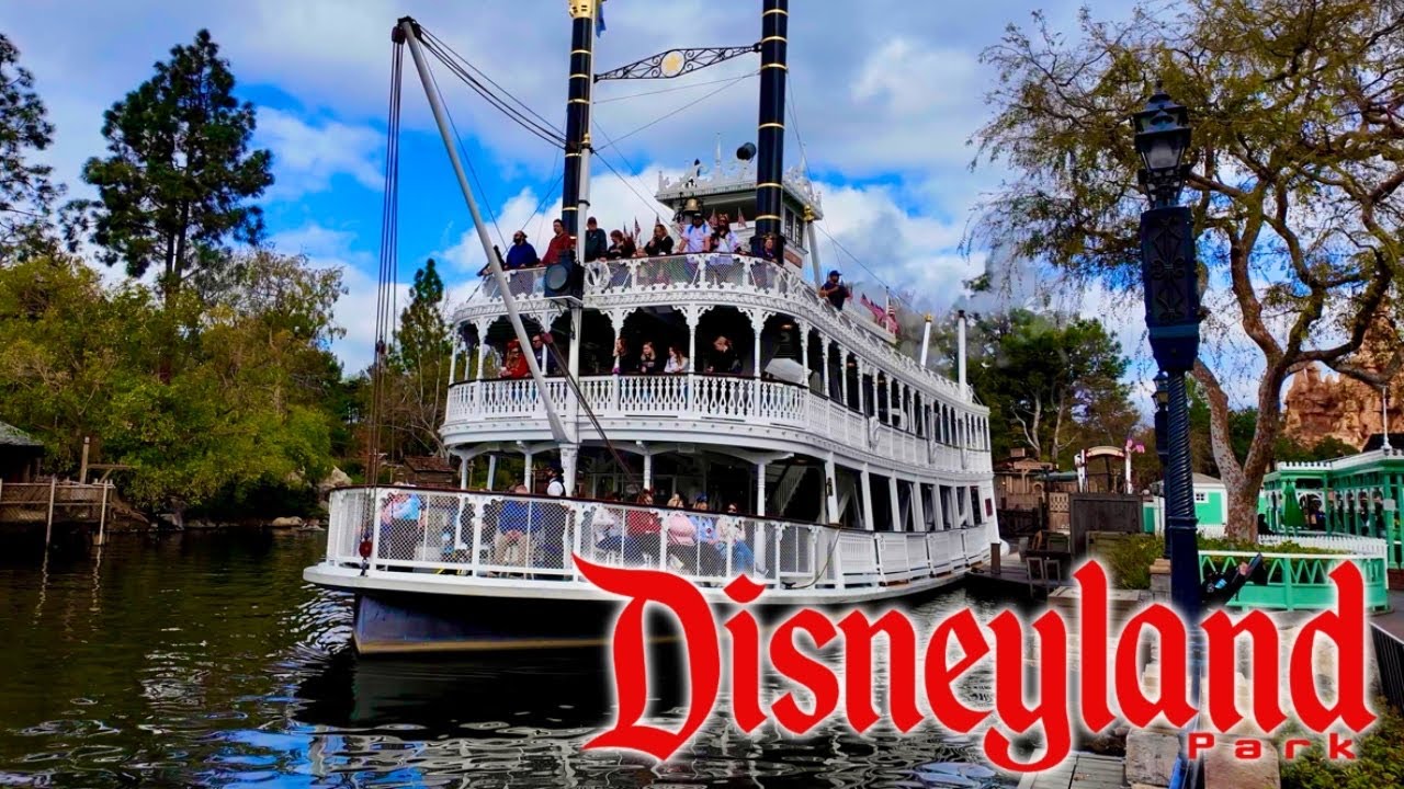 Disneyland’s Mark Twain Riverboat - February 2025 [4K POV]