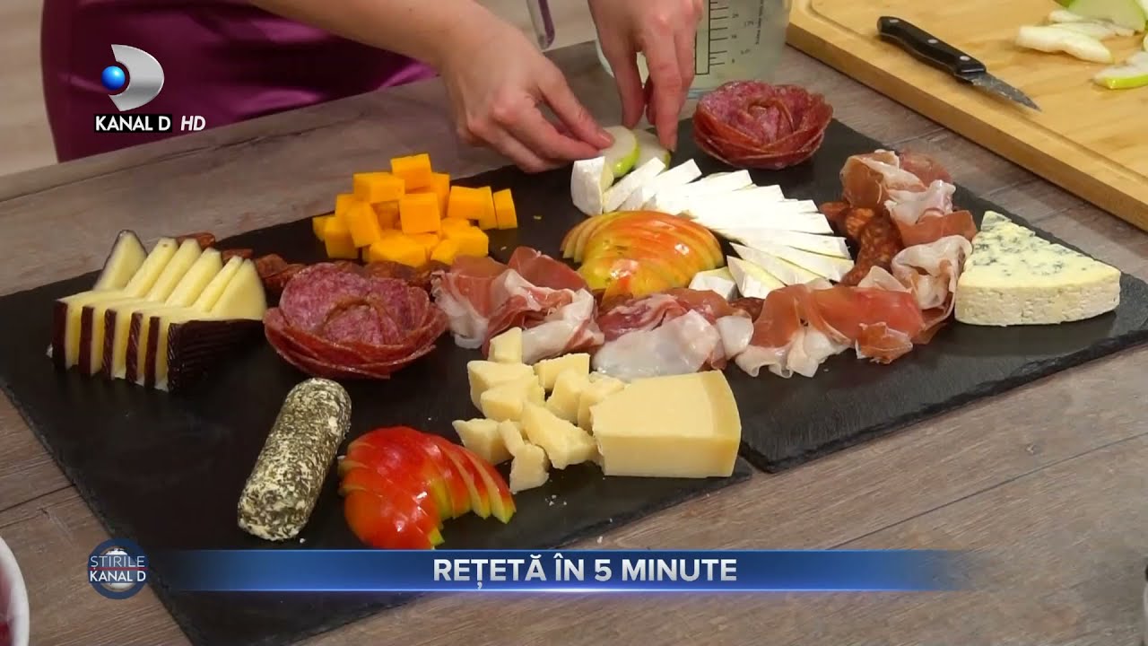 Reteta in 5 minute - Platou de branzeturi! Iata cateva trucuri pentru a avea un platou deosebit!