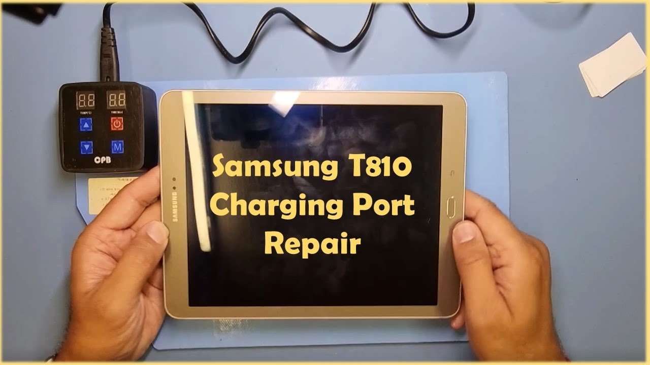 Замена порта зарядки Samsung TAB S2 T810
