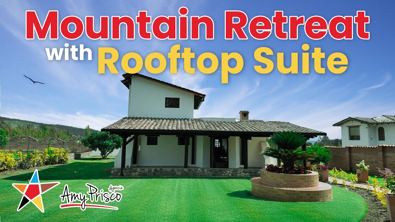 Stunning Mountain Retreat with Rooftop Suite | Off-Grid Living in Ecuador