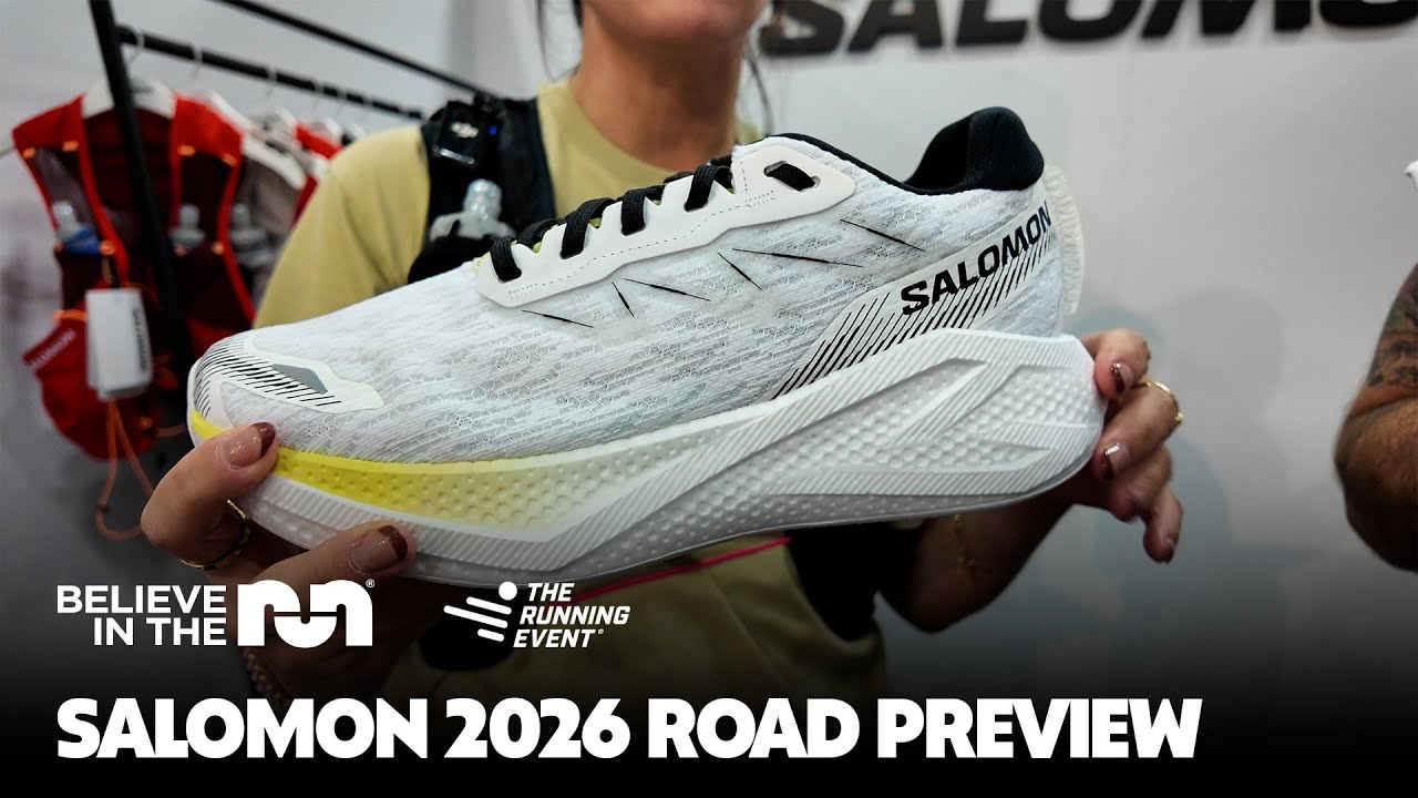 Обзор дорожных забегов Salomon 2026 (с Aero Glide 4) | The Running Event 2025