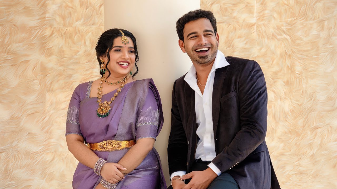 Salem Grand Kongu Engagement | Sanjay & Sandhiya | ISWARYA PHOTOS™
