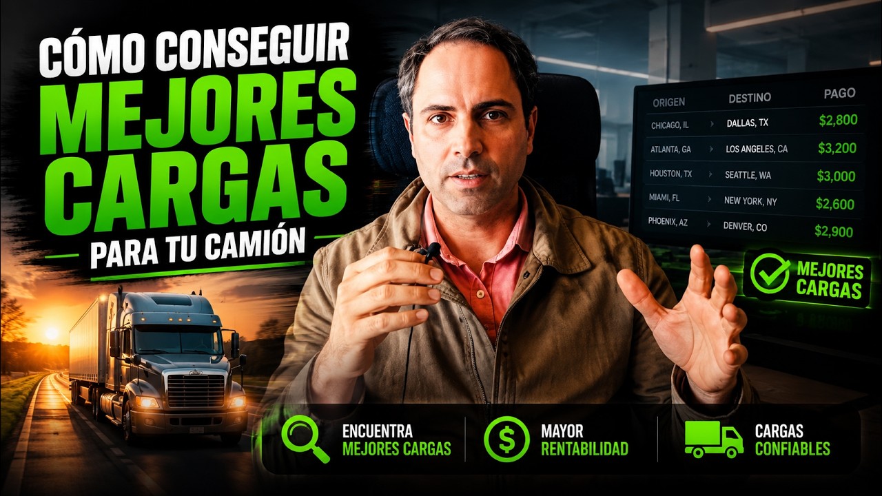 Cómo Conseguir Las Mejores Cargas Para Tu Camión? 🚛 