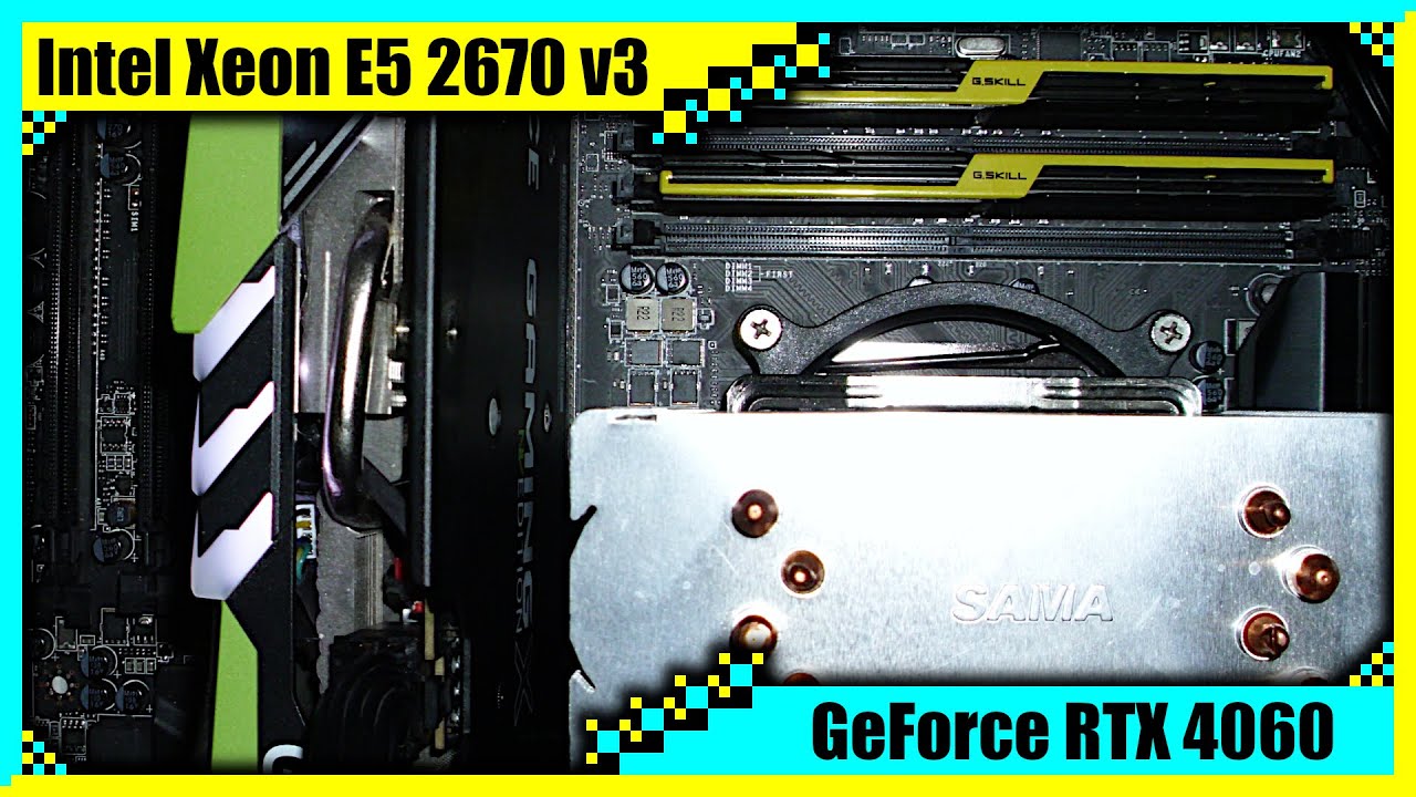 E5 2670 v3 + RTX 4060 Gaming PC in 2025 | Tested in 9 Games