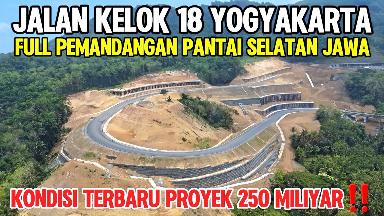AMAZING‼️JALAN KELOK 18 SENILAI 250 MILIYAR, LEBARAN 2026 SIAP DIFUNGSIKAN‼️VIEW PANTAI SELATAN JAWA