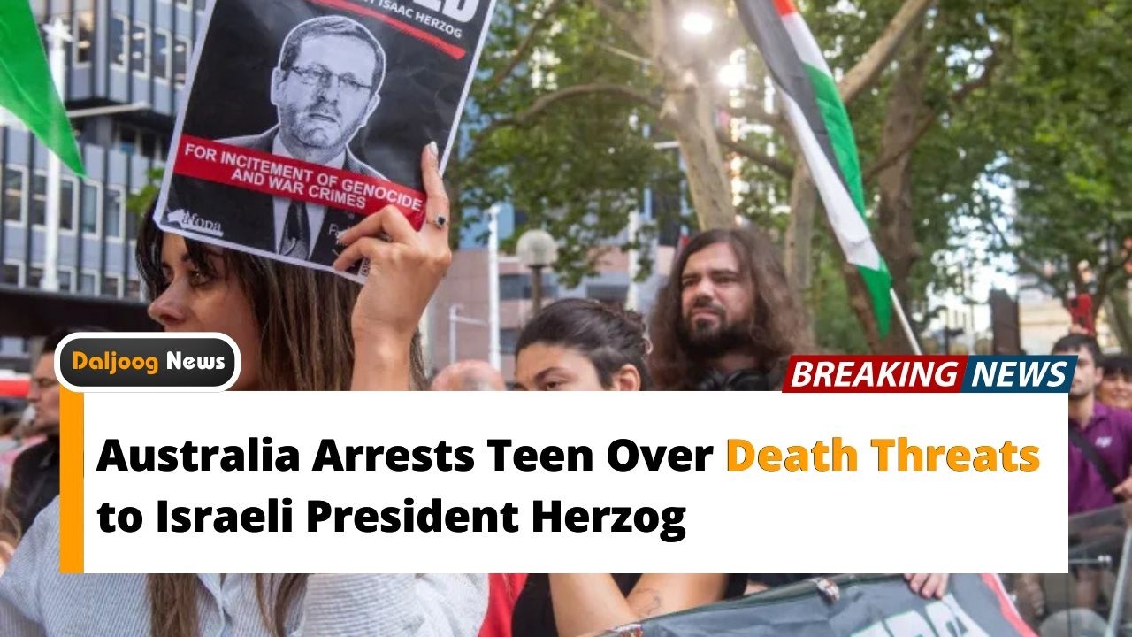 Australia Arrests Teen Over Death Threats to Israeli President Herzog