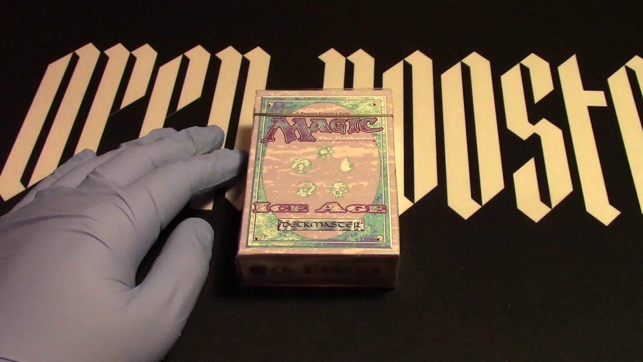 Ice Age Starter opened for your viewing enjoyment! MTG