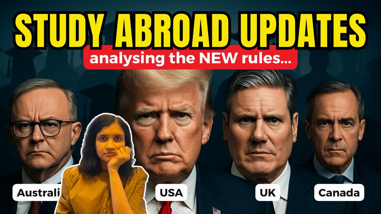 BIG ANALYSIS: Study Abroad Reality of US vs Europe vs Australia vs Canada in 2025