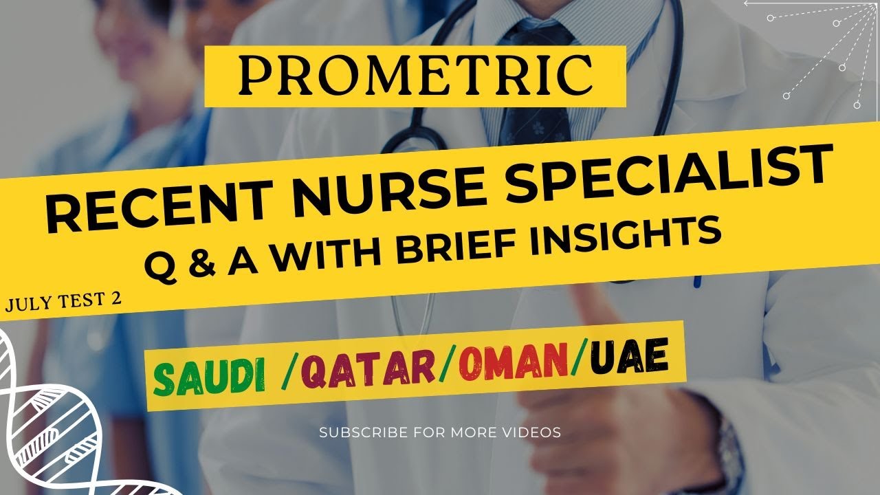 Prometric Questions & Answers for Nurses 2024 | Prometric Saudi, HAAD, DHA, QATAR & OMAN #prometric