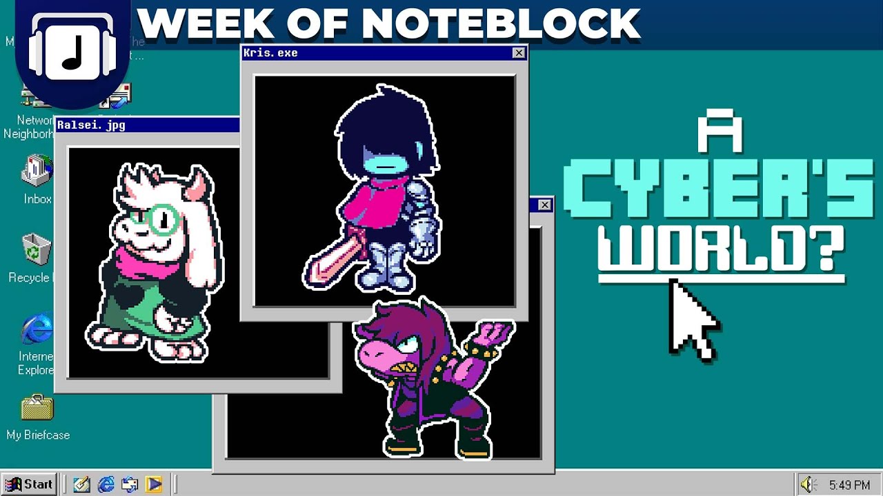 A CYBER'S WORLD? - Deltarune REMIX [NoteBlock]