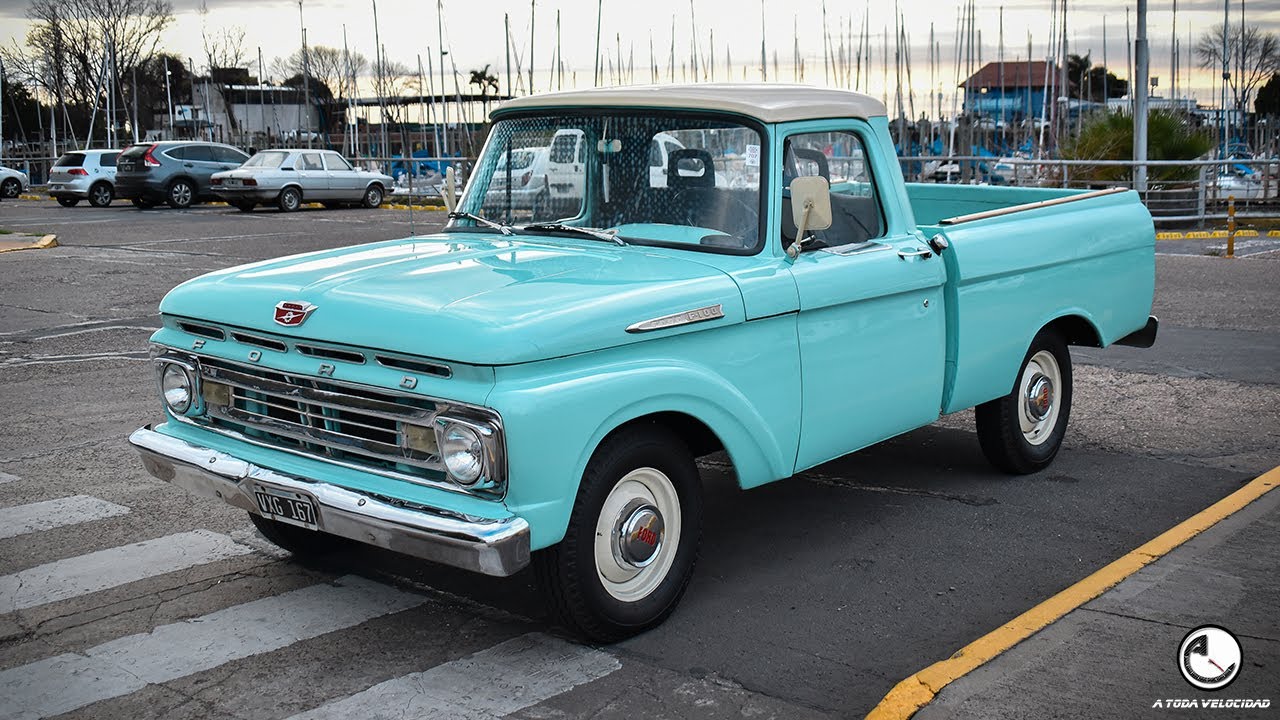 CAMIONETA FORD F100 V8 1962 - PRIMERA GENERACION EN ARGENTINA