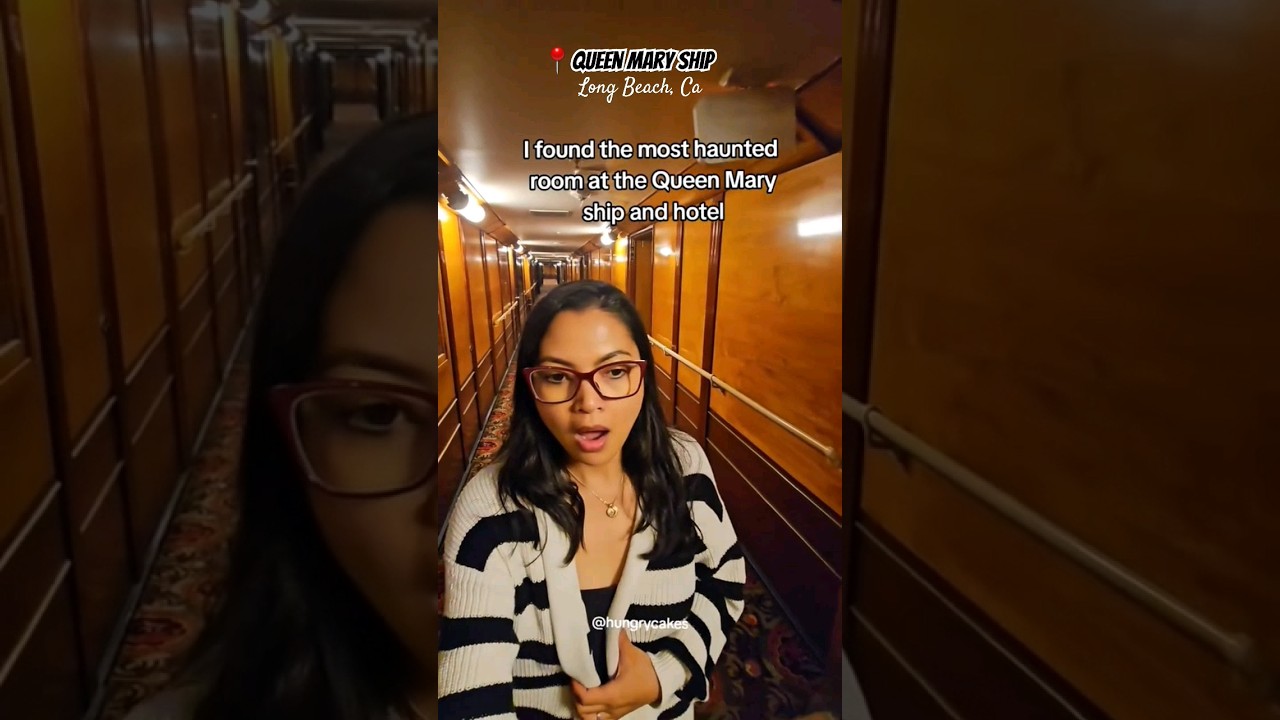 The Most Haunted Room at The Queen Mary Ship 😱