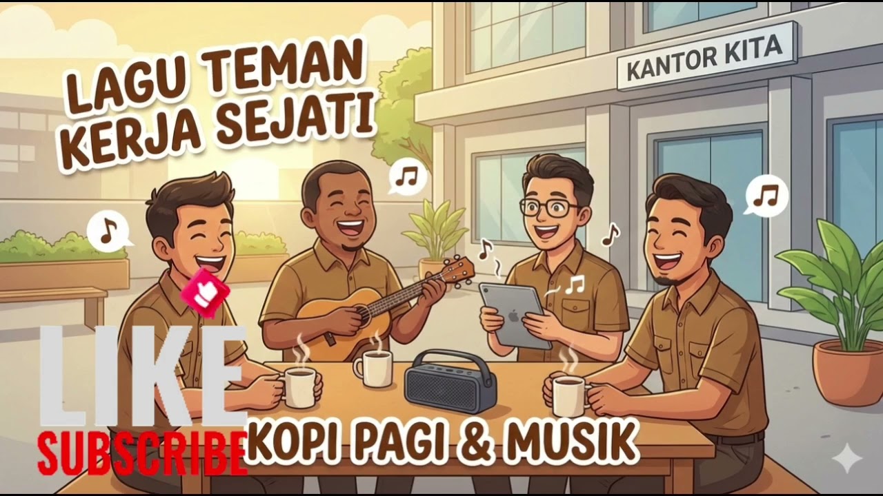 Satu Frekuensi, Satu Gelas Kopi teman kerja sejati