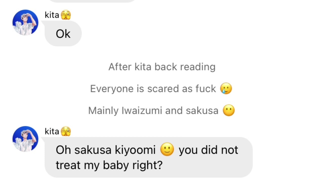 Haikyuu lyric prank boyfriend 😩💞 jealous Sakusa and Iwaizumi part 2