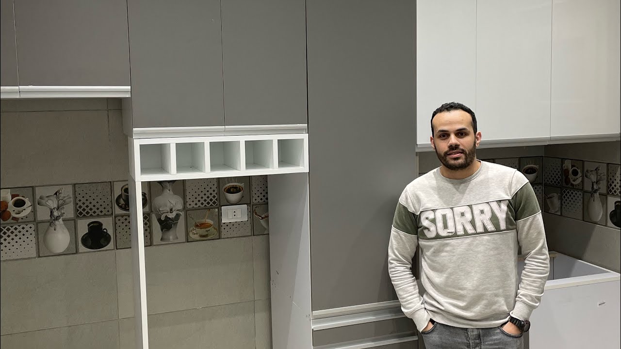 مطبخ  hpl هندي ملمس سوفت مع خامة الagt