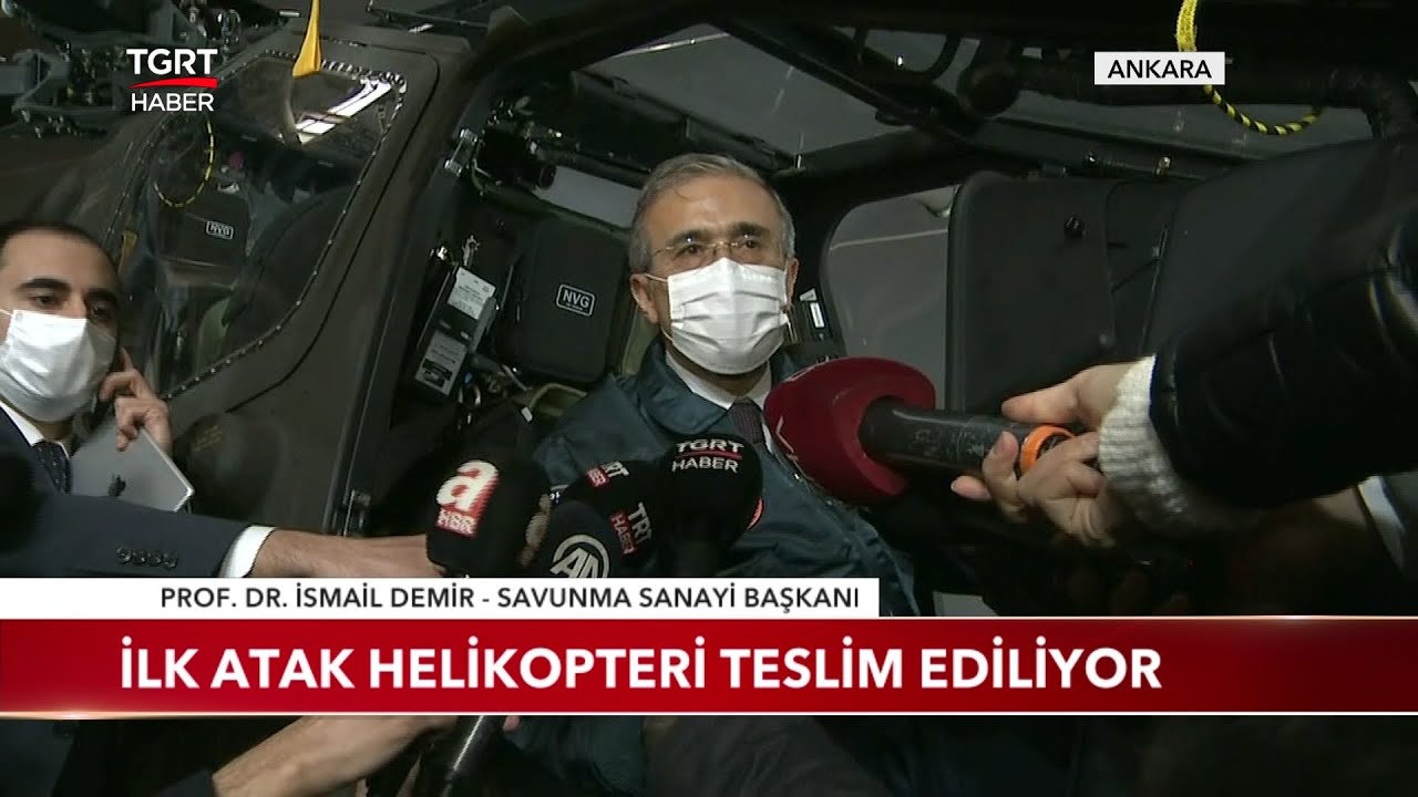 İlk T129 ATAK Helikopteri Teslim Ediliyor