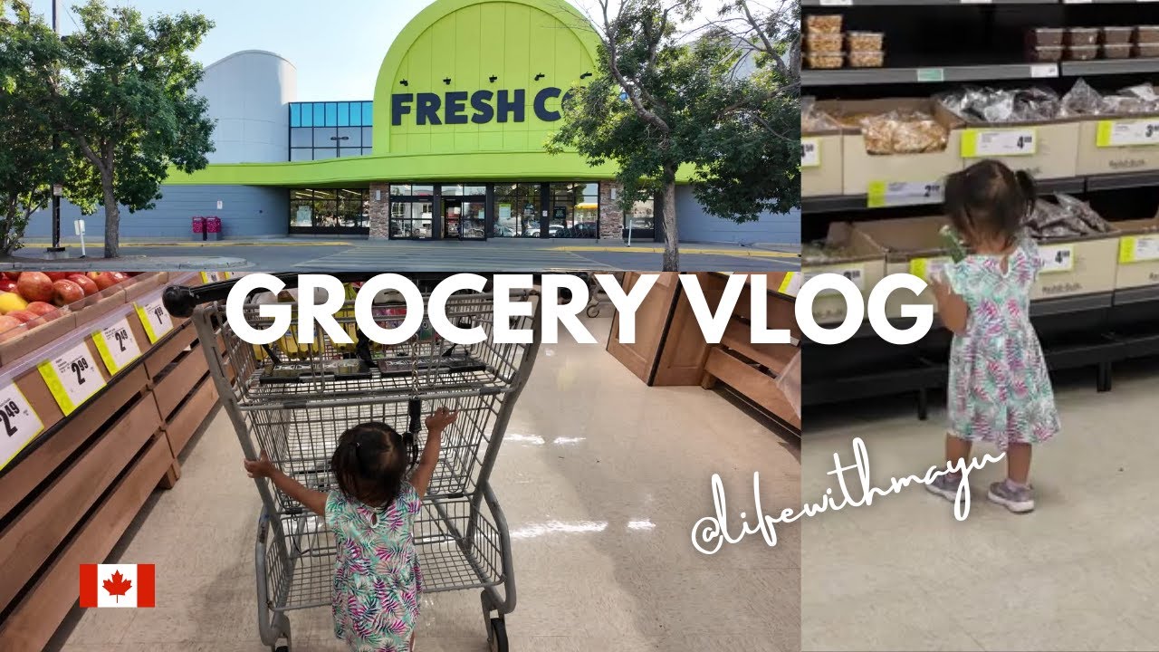 GROCERY VLOG | Boss Baby grocery shopping | Cost of living | AB Canada 🇨🇦