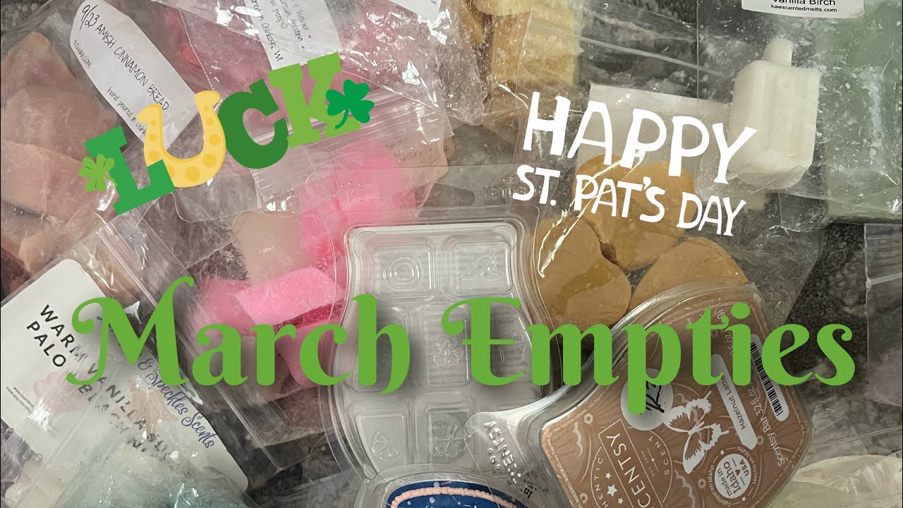 March Scentsy & Vendor Empties 