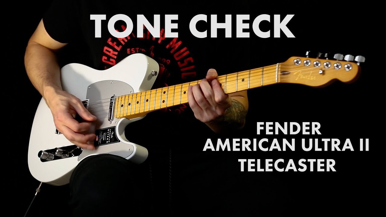 TONE CHECK: Fender American Ultra II Telecaster Maple Demo | Cream City Music