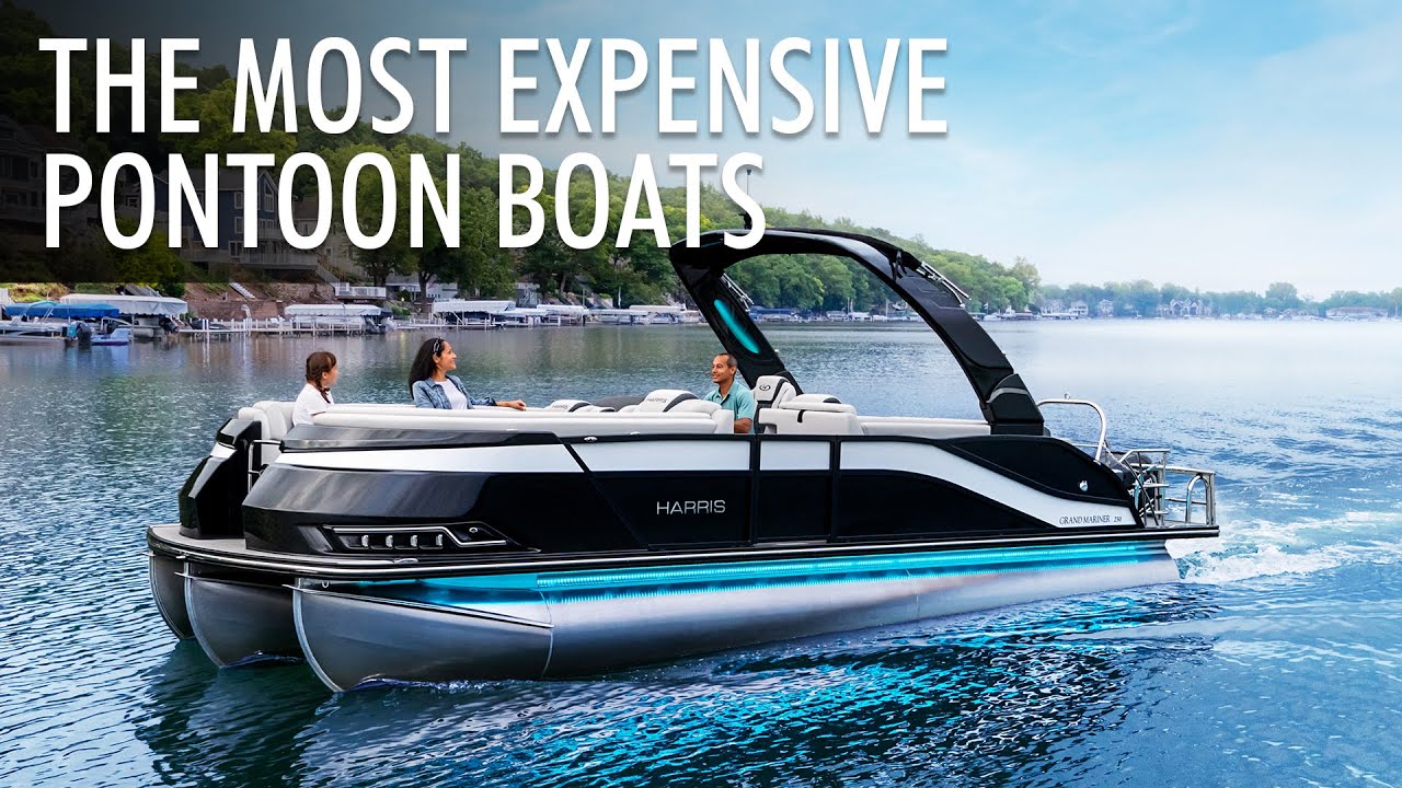 Top 5 Most Expensive Pontoon Boats Over $100K | Price & Features