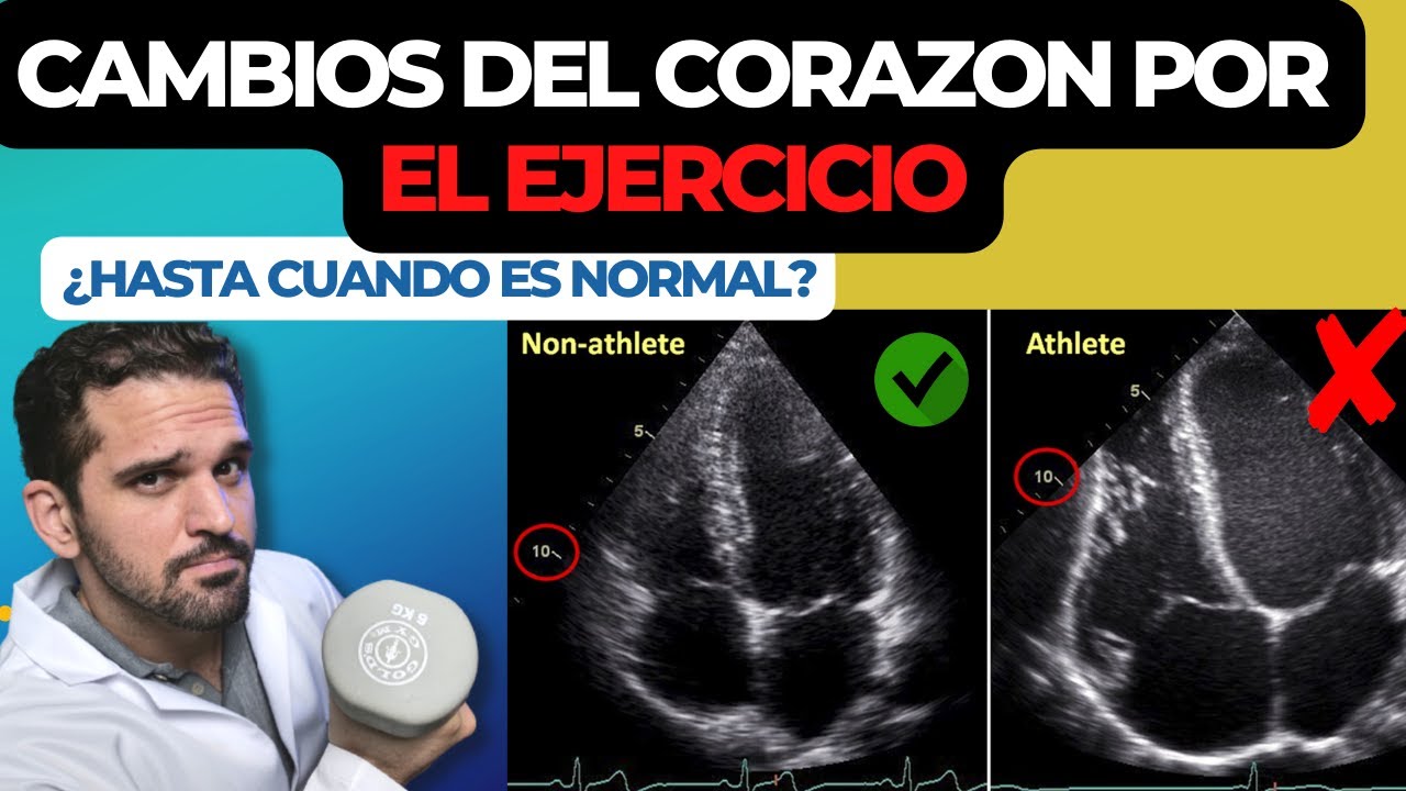 EJERCICIO Y CORAZÓN: CAMBIOS EN EL ATLETA  | '¿ES  NORMAL? 🤔