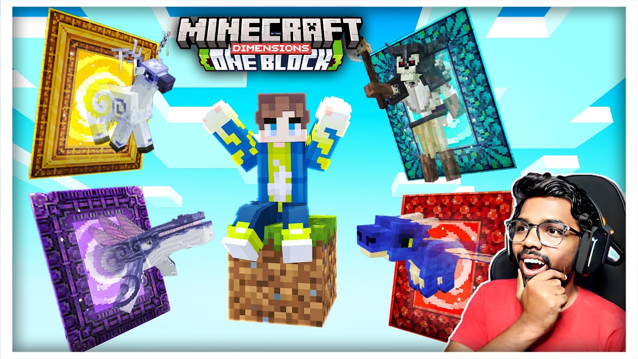 ONE BLOCK DIMENSIONS 🔥| Minecraft in Telugu | Maddy Telugu Gamer