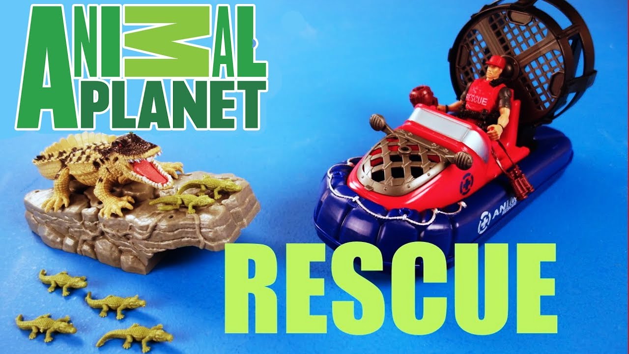 NEW! Animal Planet Rescue Excursion Playsets -- Zebra, Wild Crocodile, + Elephant!