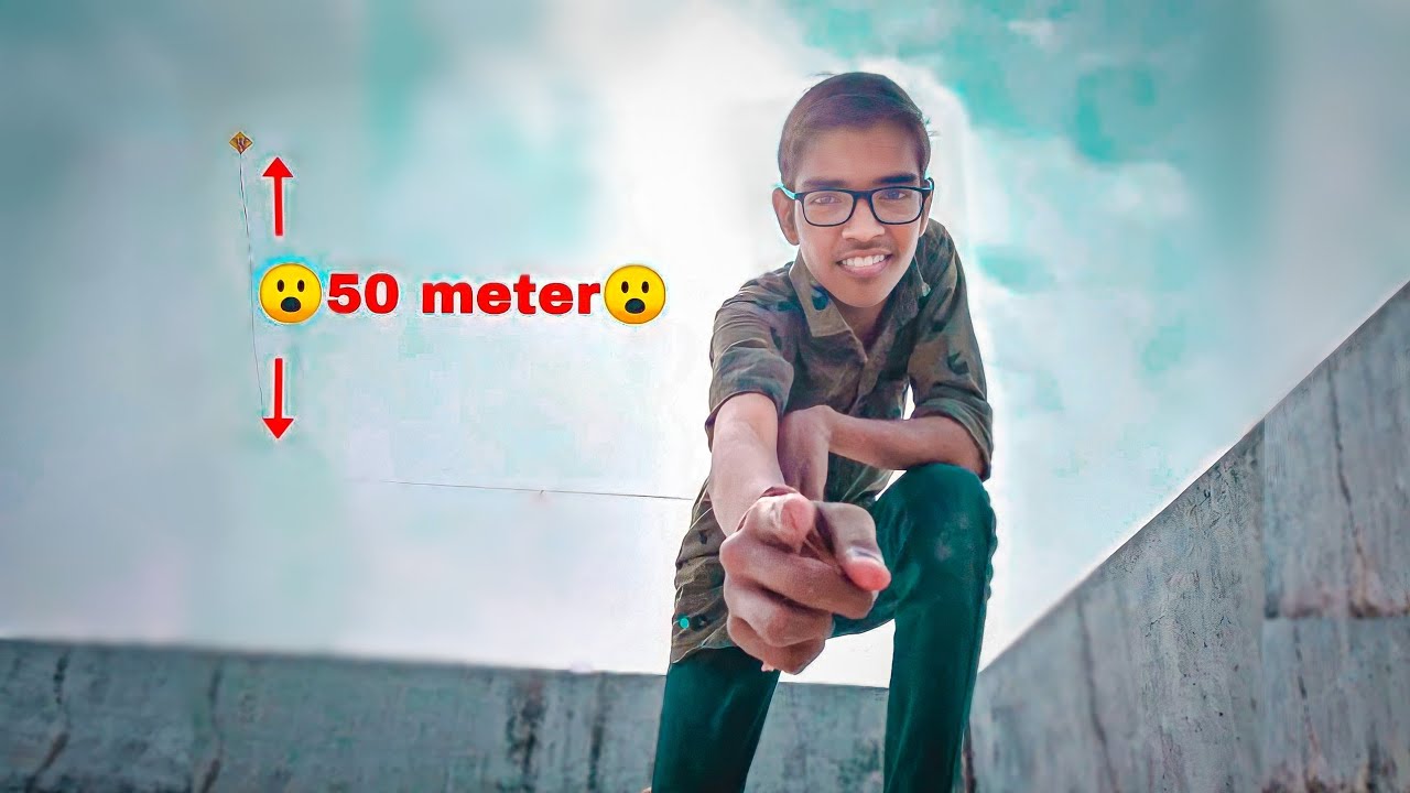 50 meter long kite tail|can kite fly with 50 meter long tail ???|kya patang puch ke satht udegi?