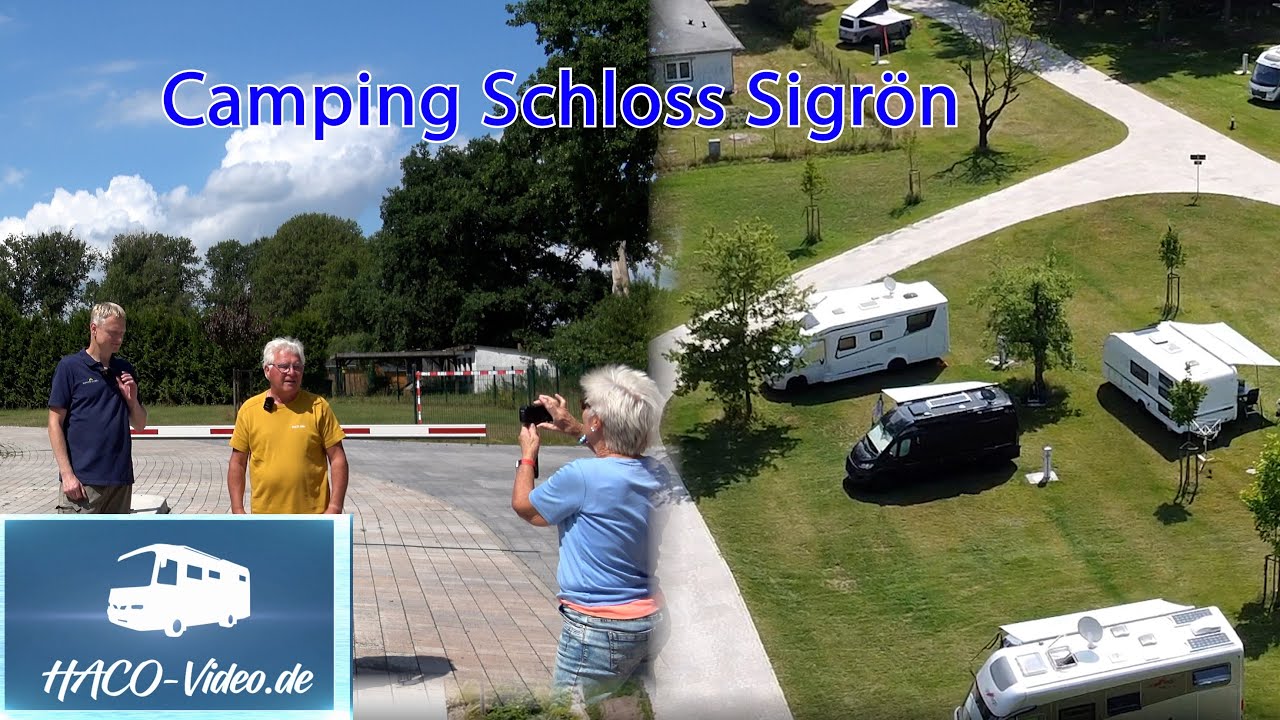 Entspannt campen am Schloss Sigrön - Mit Pool, Sauna, Restaurant & viel Natur - Bad Wilsnack